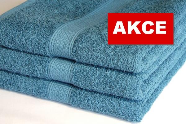 Froté ručník AKCE petrolej 500g  rozměr 50 x 100cm