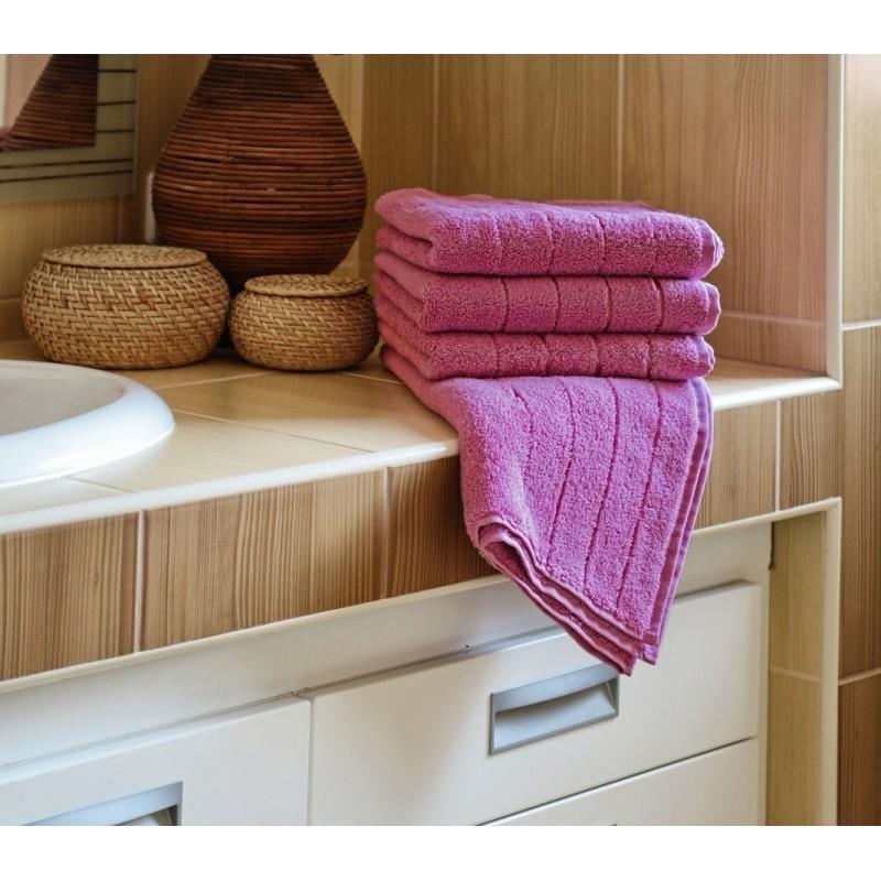 Froté ručník a osuška mikrobavlna 911 Iva růžová